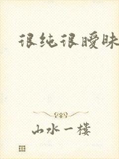 很纯很暧昧小说