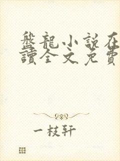 盘龙小说在线阅读全文免费无弹窗