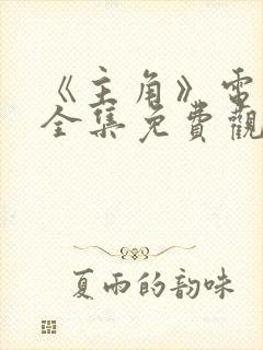 《主角》电视剧全集免费观看