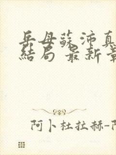 岳母苏沛真小说结局 最新章节 无弹窗