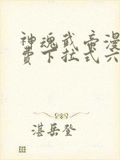 神魂武帝漫画免费下拉式六漫画6漫画六漫画