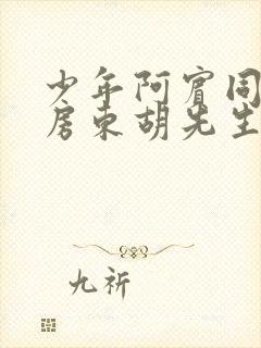 少年阿宾同人之房东胡先生笔趣阁 无弹窗