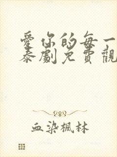 爱你的每一个我泰剧免费观看