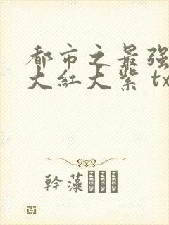 都市之最强狂兵大红大紫 txt