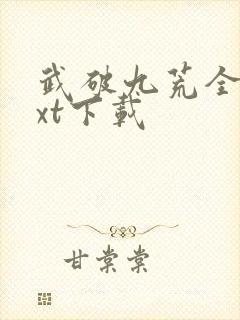 武破九荒全本txt下载封面