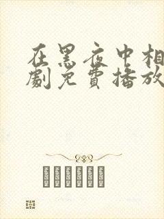 在黑夜中相遇短剧免费播放封面