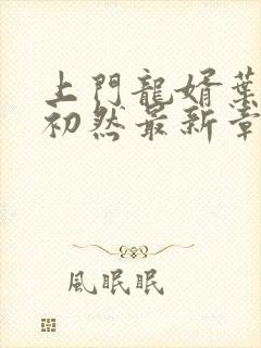 上门龙婿叶辰萧初然最新章节更新