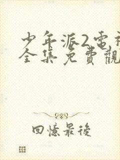 少年派2电视剧全集免费观看完整版西瓜