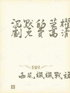 沉默的荣耀电视剧免费高清观看全集