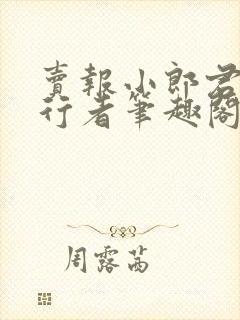 卖报小郎君灵境行者笔趣阁