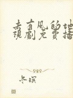 去有风的地方电视剧免费播放在线观看