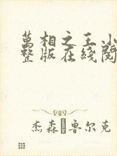 万相之王小说完整版在线阅读