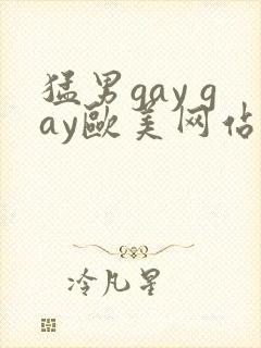 猛男gay gay欧美网站封面