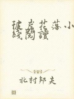 彼岸花落小说在线阅读