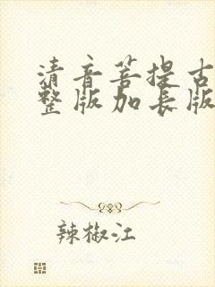 清音菩提古筝完整版加长版