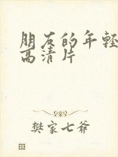 朋友的年轻妈妈高清片