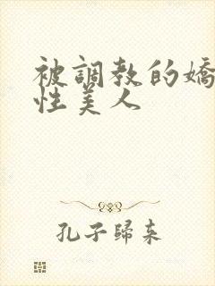 被调教的娇嫩双性美人封面