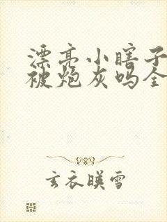 漂亮小瞎子也要被炮灰吗全文免费阅读