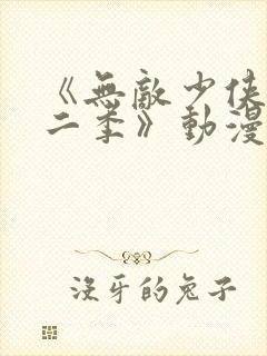 《无敌少侠 第二季》动漫封面