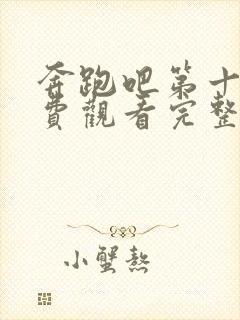 奔跑吧第十季免费观看完整