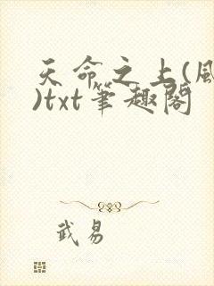 天命之上(风月)txt笔趣阁封面