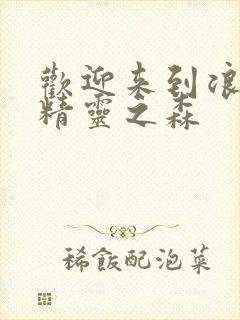 欢迎来到浪荡的精灵之森