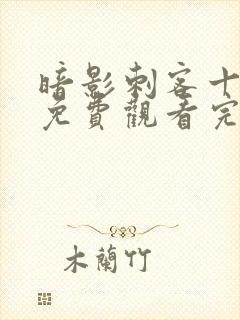 暗影刺客十二季免费观看完整版