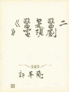 《医是医二是二》电视剧封面