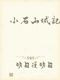 小石山城记
