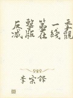 反击第一季无删减版在线观看