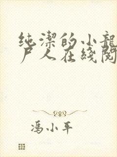 纯洁的小龙 捞尸人在线阅读全文