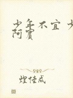 少年不宜 少年阿宾