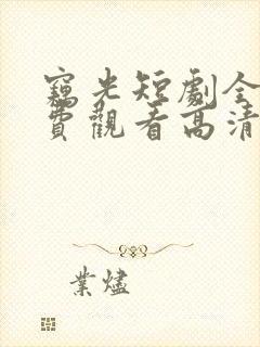 窃光短剧全集免费观看高清