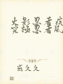 火影忍者疾风传究极忍者风暴4在线观看封面