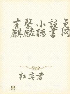 有声小说免费听麒麟听书网