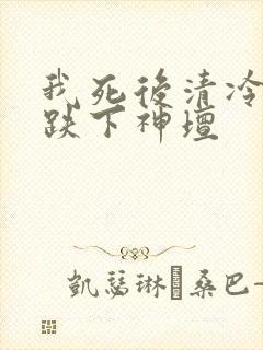我死后清冷美人跌下神坛封面