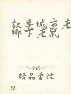 故事城市老鼠和乡下老鼠