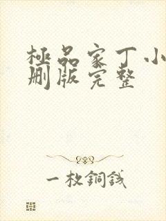 极品家丁小说未删版完整