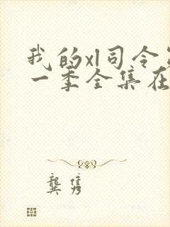 我的xl司令第一季全集在线观看完整版