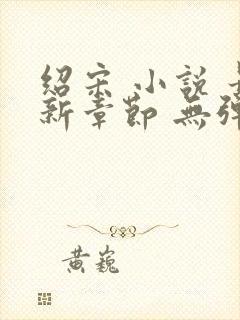 绍宋 小说 最新章节 无弹窗