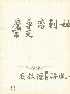 魔尊脔到她哭h宫交封面