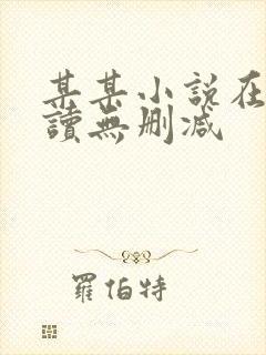 某某小说在线阅读无删减