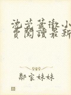 沈莞萧彻小说免费阅读最新章节封面