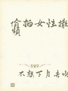 偷拍女性撒尿视频