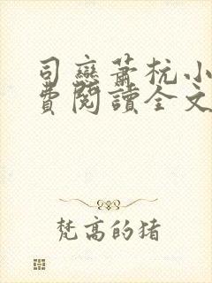 司恋萧杭小说免费阅读全文无弹窗