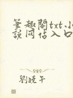 笔趣阁txt小说网站入口