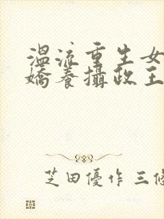 温流重生女首富娇养摄政王