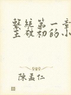 系统第一章给宿主破初的小说