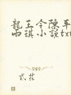 龙王令陈平,苏雨琪小说txt免费下载