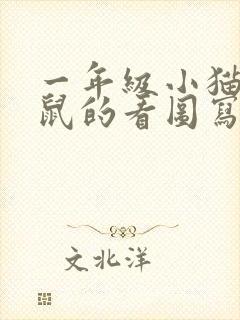 一年级小猫捉老鼠的看图写话封面